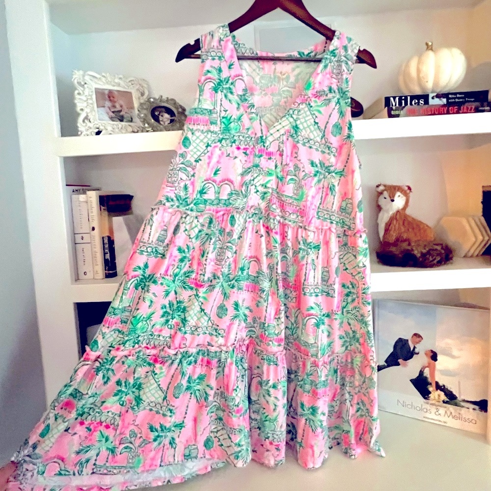 Lilly Pulitzer Mandevilla Baby Always Worth It dress